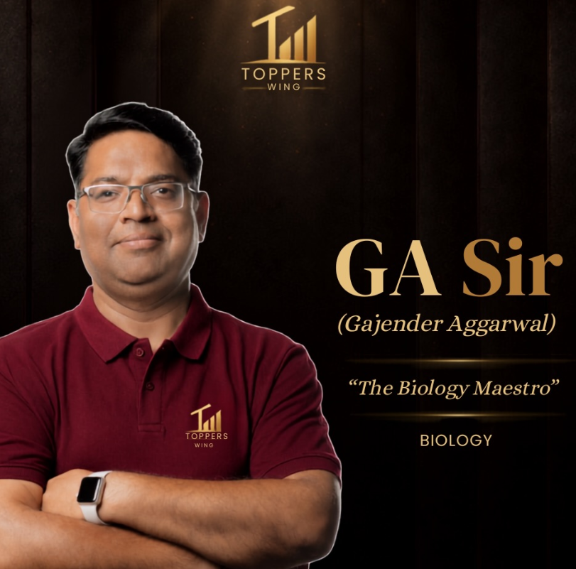 GA Sir Gajendra Agarwal — Botany teacher at Toppers Wing