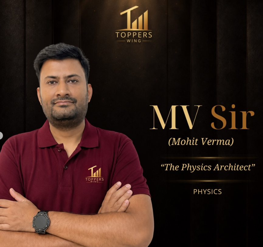 MV Sir Mohit Verma — Physics faculty at Toppers Wing