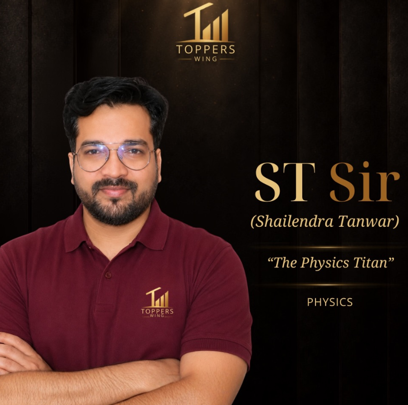 ST Sir Shailendra Tanwar — Physics teacher at Toppers Wing Kota